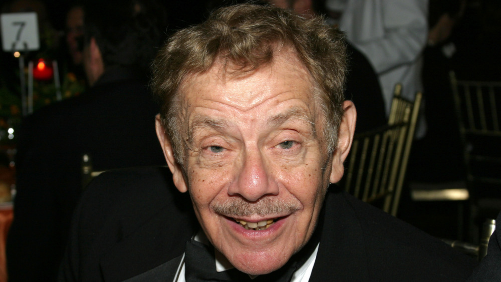 Jerry Stiller at a dinner, close-up