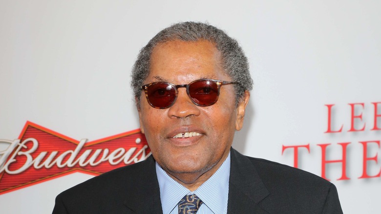Clarence Williams III on a red carpet 