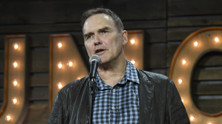 Norm Macdonald speaking