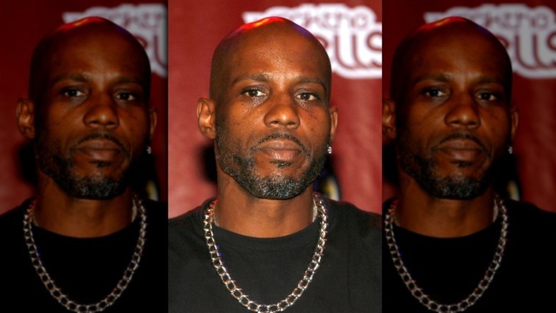 DMX looking serious