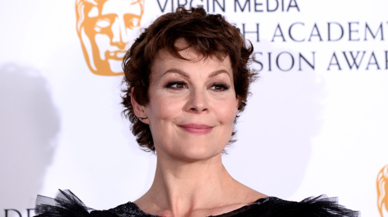 Helen McCrory smiling at an event