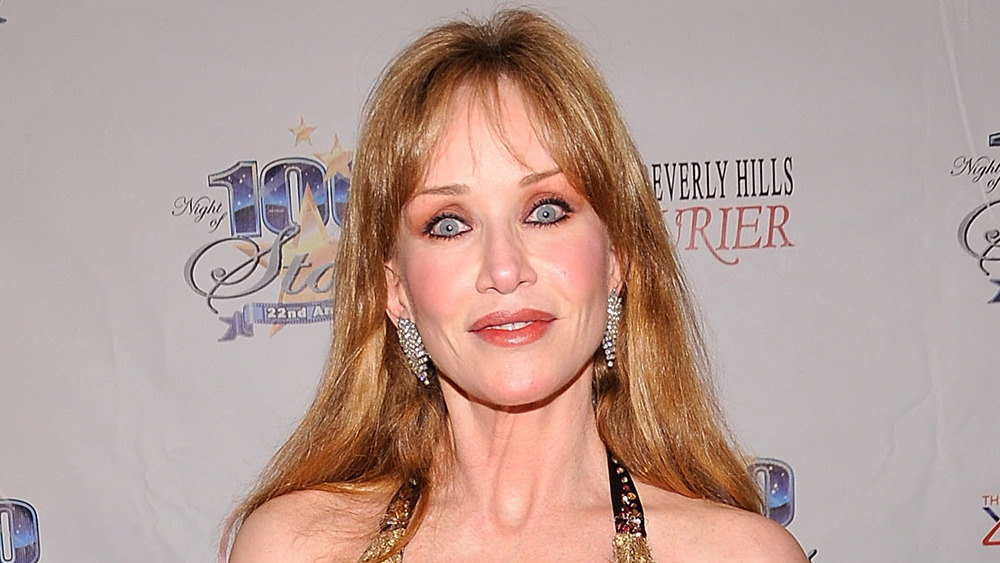 Tanya Roberts on a red carpet 