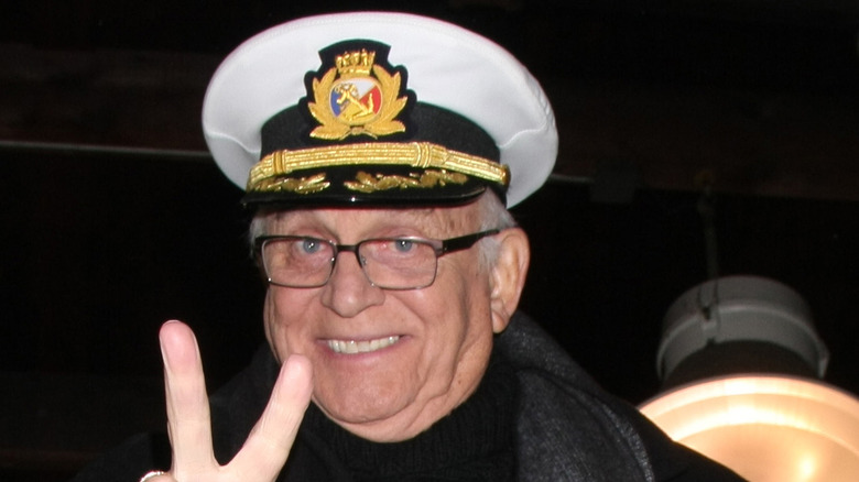 Gavin MacLeod in a parade 