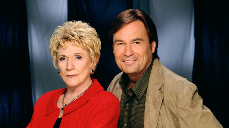 Jeanne Cooper and Beau Kazer