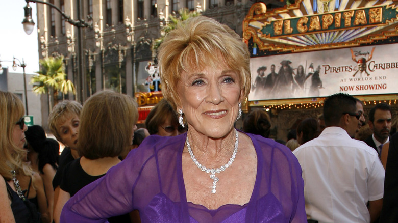 Jeanne Cooper smiling