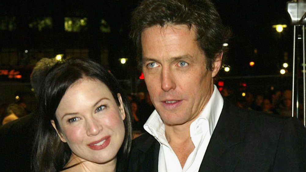 Renee Zellweger and Hugh Grant had an on-screen kiss