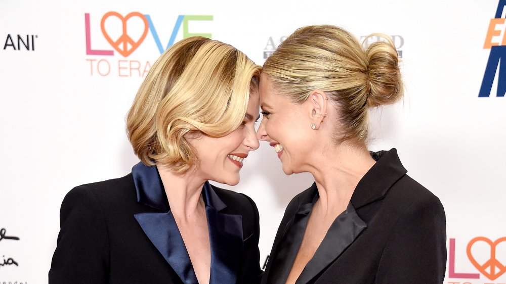 Selma Blair and Sarah Michelle Gellar had an on-screen kiss