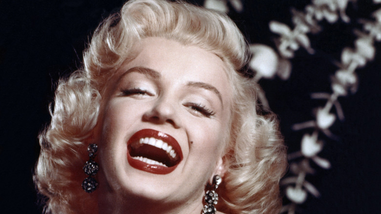 Marilyn Monroe laughing