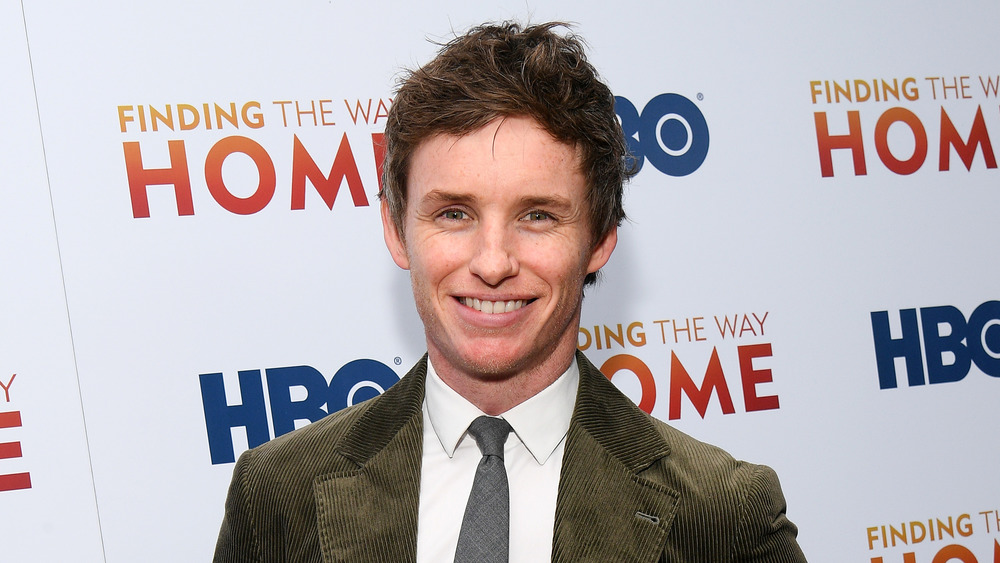 Eddie Redmayne smiling