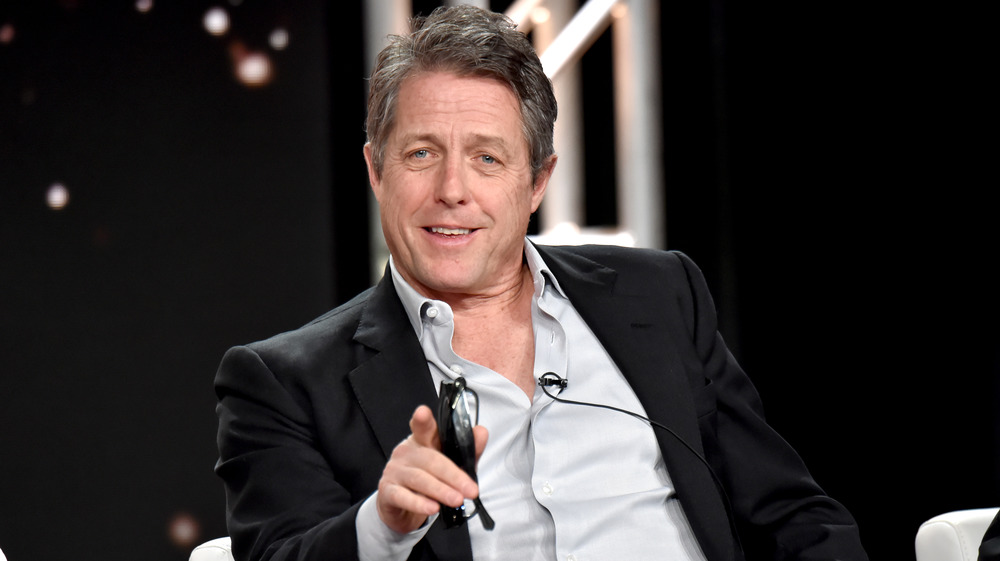 Hugh Grant speaking