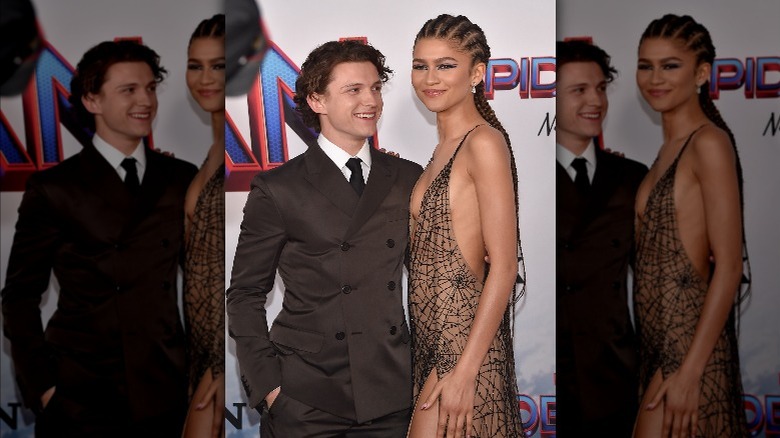 Tom Holland, Zendaya, 2021 "Spider-Man" premiere