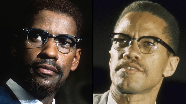 Denzel Washington Malcolm X composite