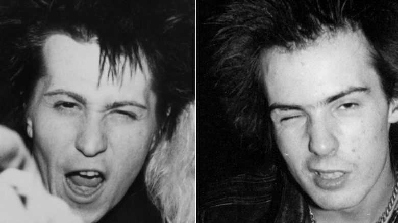 Gary Oldman Sid Vicious sneering