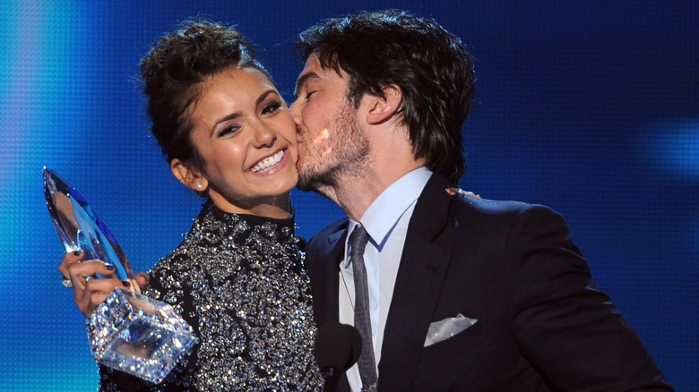 Ian Somerhalder and Nina Dobrev