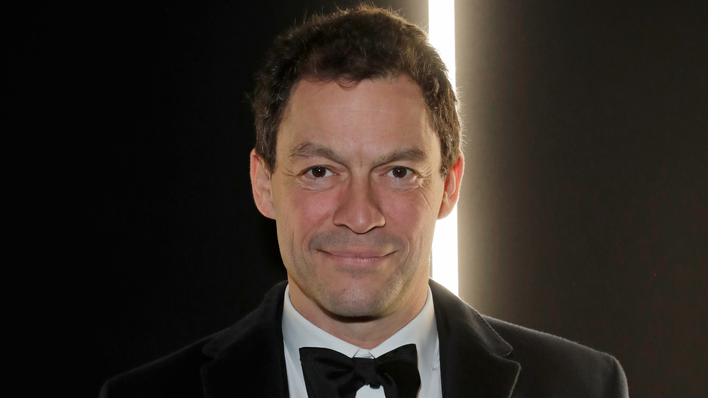 Dominic West wearing a tux