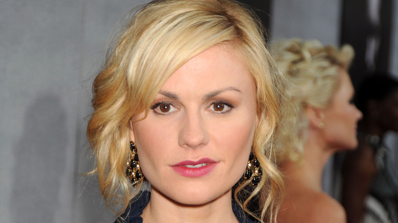 Anna Paquin with blond hair