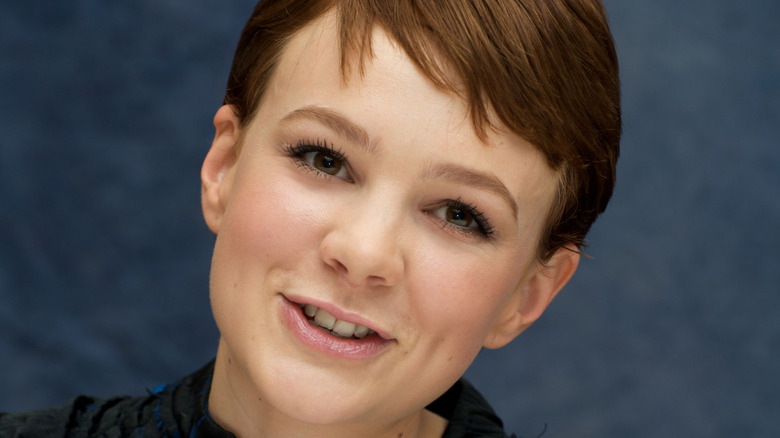 Carey Mulligan with short hair