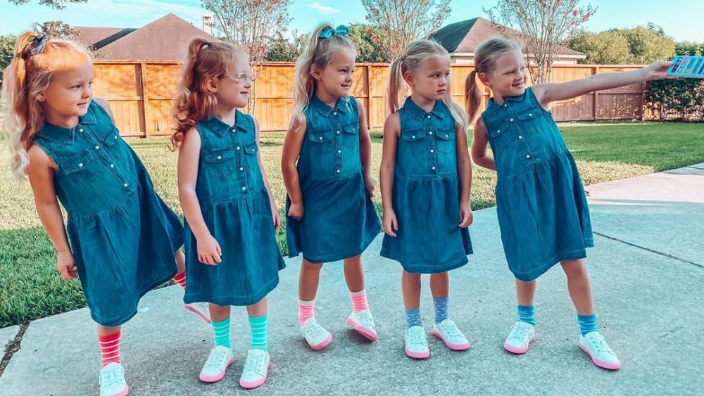 The Busby quints from OutDaughtered