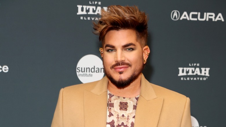 Adam Lambert smiling