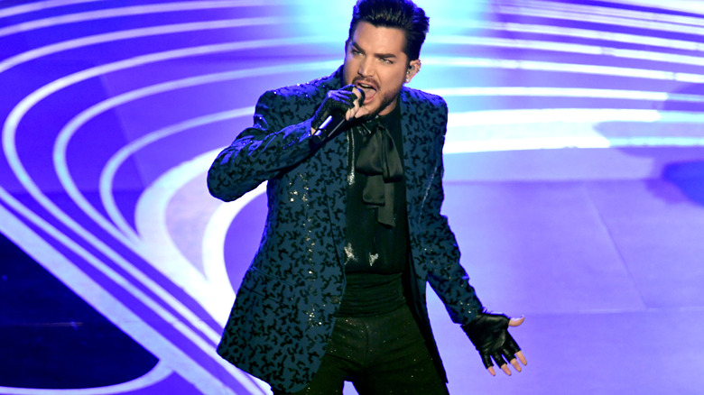 Adam Lambert in $12,000 jacket at the 2019 Oscars