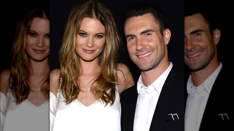 Adam Levine and Behati Prinsloo 