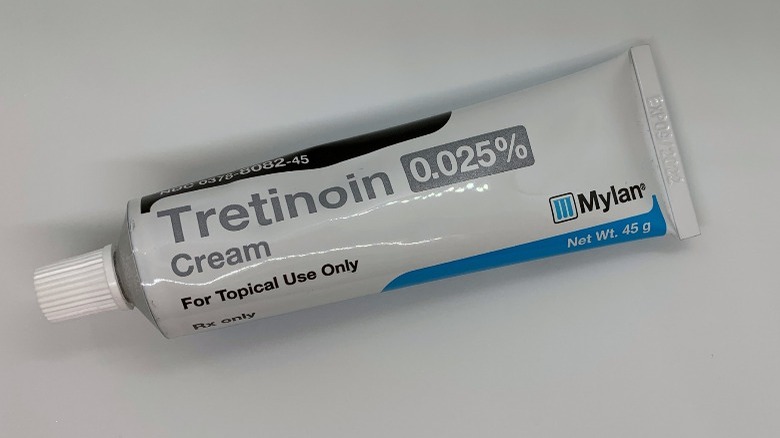 Tube of Tretinoin Cream