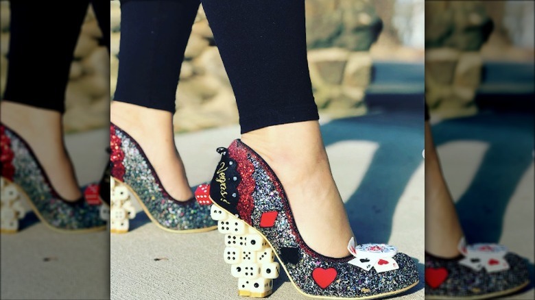 Vegas inspired heels