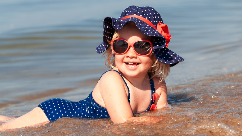 girl at the beach