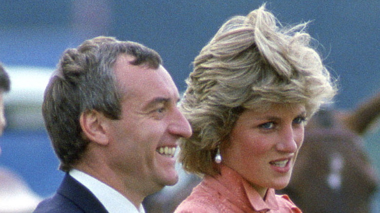 Barry Mannakee and Princess Diana