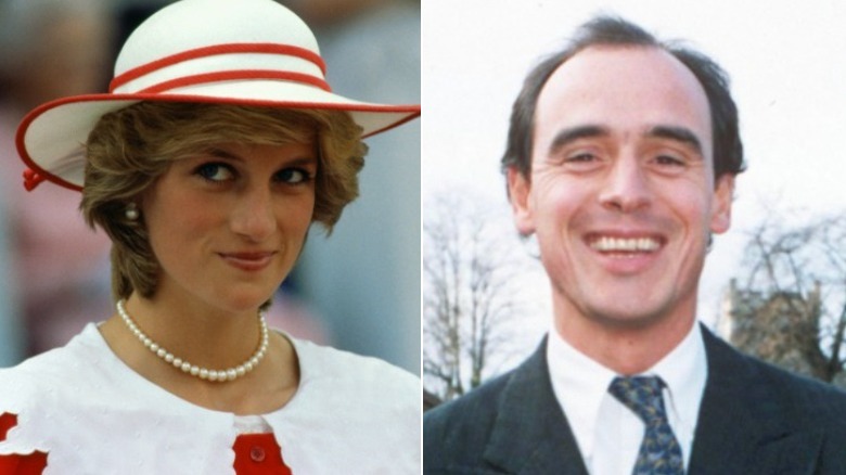 Princess Diana and James Gilbey