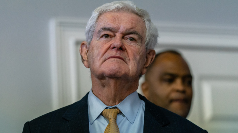 Newt Gingrich closeup