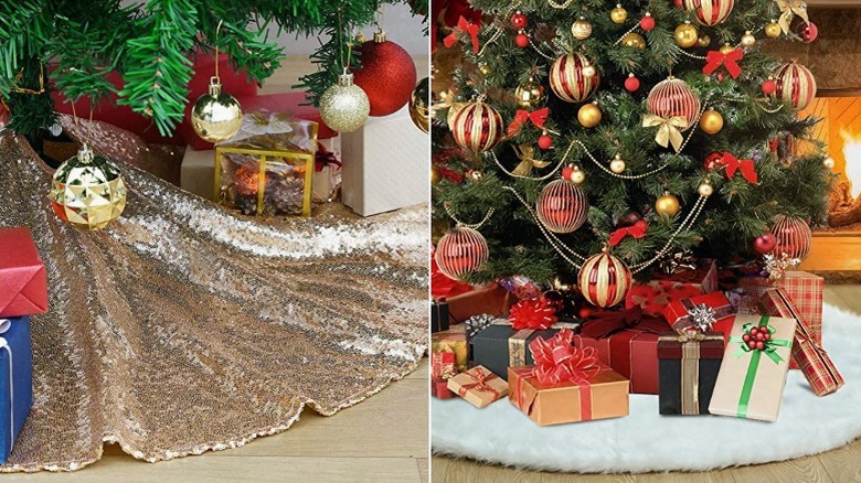 Christmas tree skirts