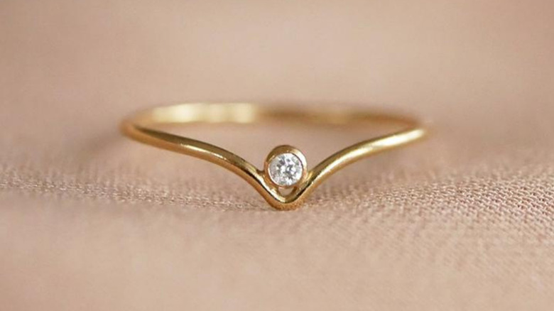 Little Dipper Ring by jewelry designer amanda deer of austin, texas