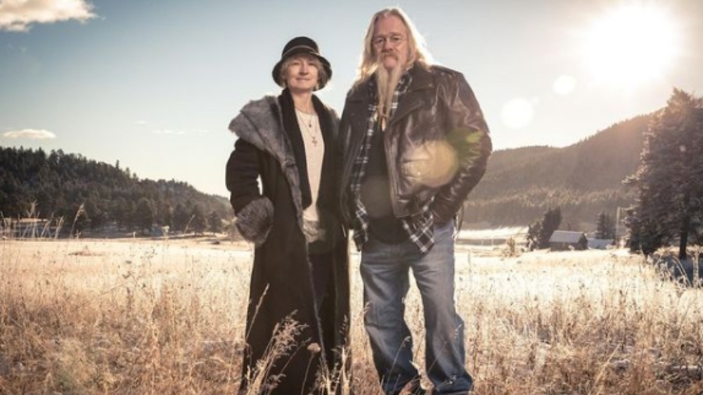 Billy and Ami Brown standing outside together