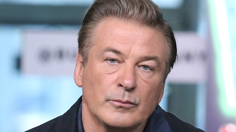 Alec Baldwin being interviewed