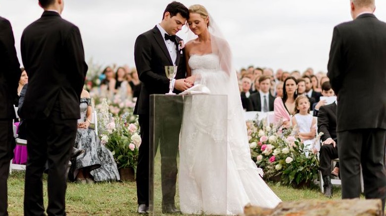 Alex and Mauricio at their wedding ceremony