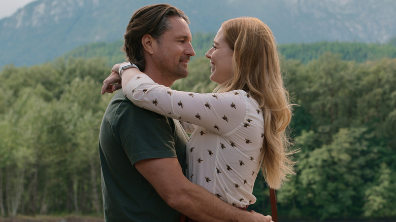 Martin Henderson as Jack and Alexandra Breckenridge as Mel in Virgin River Season 4 on Netflix