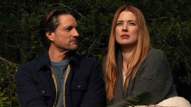 Martin Henderson as Jack and Alexandra Breckenridge as Mel in Virgin River Season 4 on Netflix