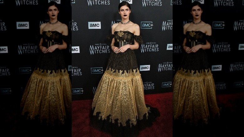 Alexandra Daddario at "Mayfair Witches" premiere