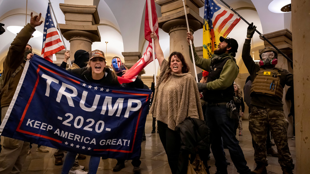 Trump supporters storm the Capitol