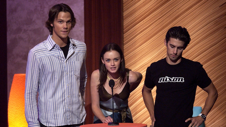 Jared Padalecki, Alexis Bledel and Milo Ventimiglia presenting