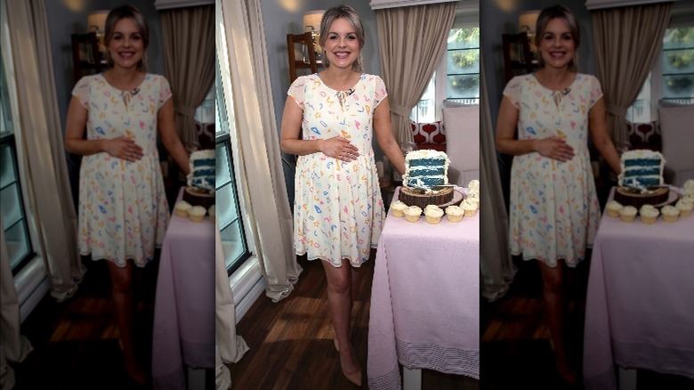 Ali Fedotowsky-Manno at TV baby shower