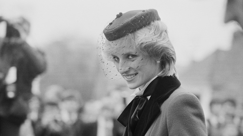 Diana Spencer smiling 