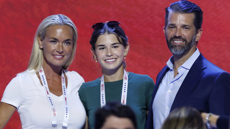 Don Jr., his ex-wife, ad their first daughter, Kai Trump at the RNC