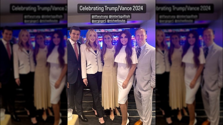 Alina Habba posing with group at RNC