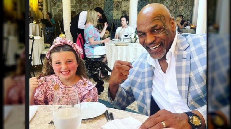 Alina Habba's daughter Chloe with Mike Tyson