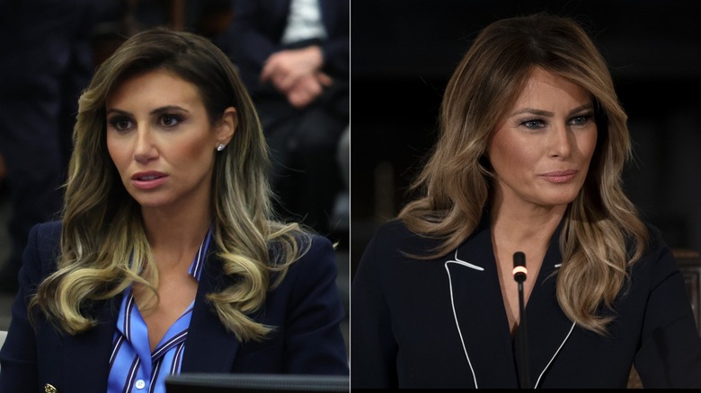 Alina Habba and Melania Trump