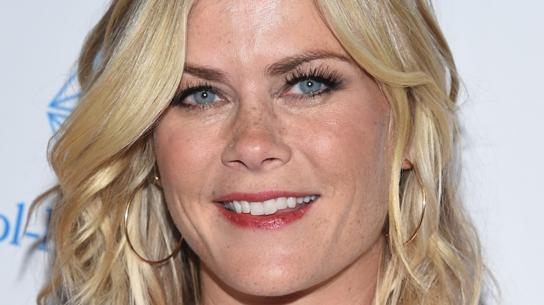 Alison Sweeney smiles