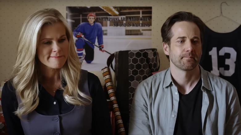 Alison Sweeney and Niall Matter