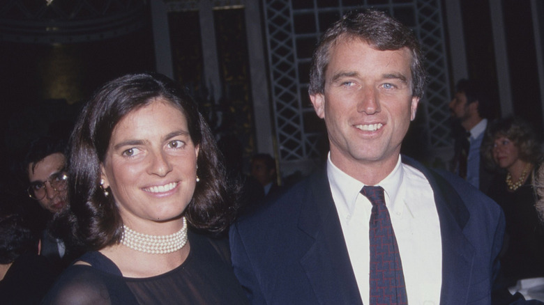 Mary Richardson and Robert F. Kennedy Jr. at a Creative Coalition event in New York in May 1991